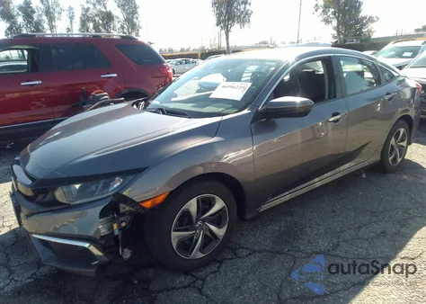 2020 Honda Civic Lx z USA, uszkodzony, nr VIN 19XFC2F68LE202430